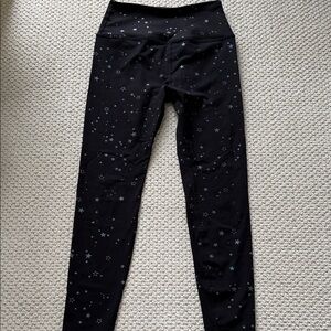 Beyond Yoga Black Starry Leggings